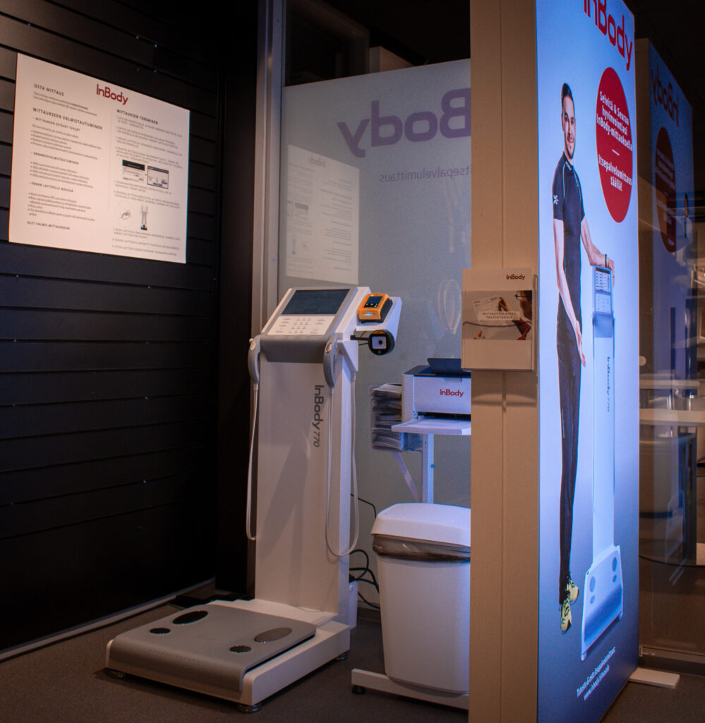 InBody-mittauspiste Masalan Joo.Arenalla